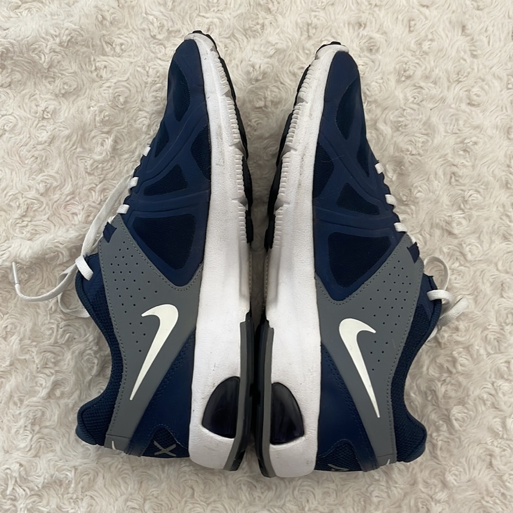 NIKE AIR MAX RUN LITE 5 in blue gray and white. Style 631263-401 Size 8.5 - Picture 4 of 10